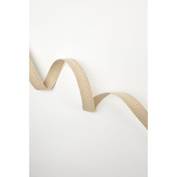 Atelier Veritas-Lint streep bicolour 25mm - per meter