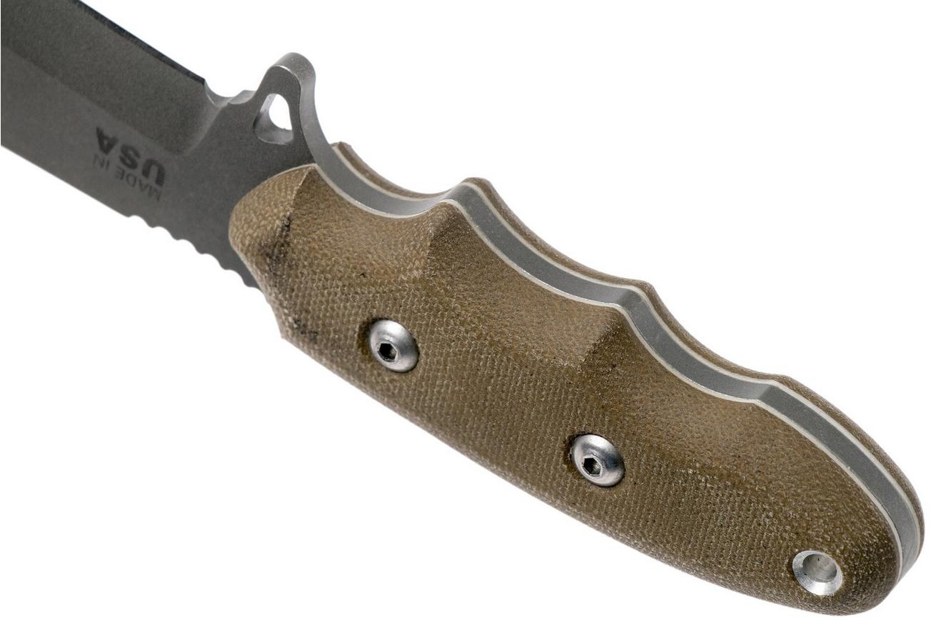 TOPS Knives Backpacker's Bowie BPB-01 vaststaand mes