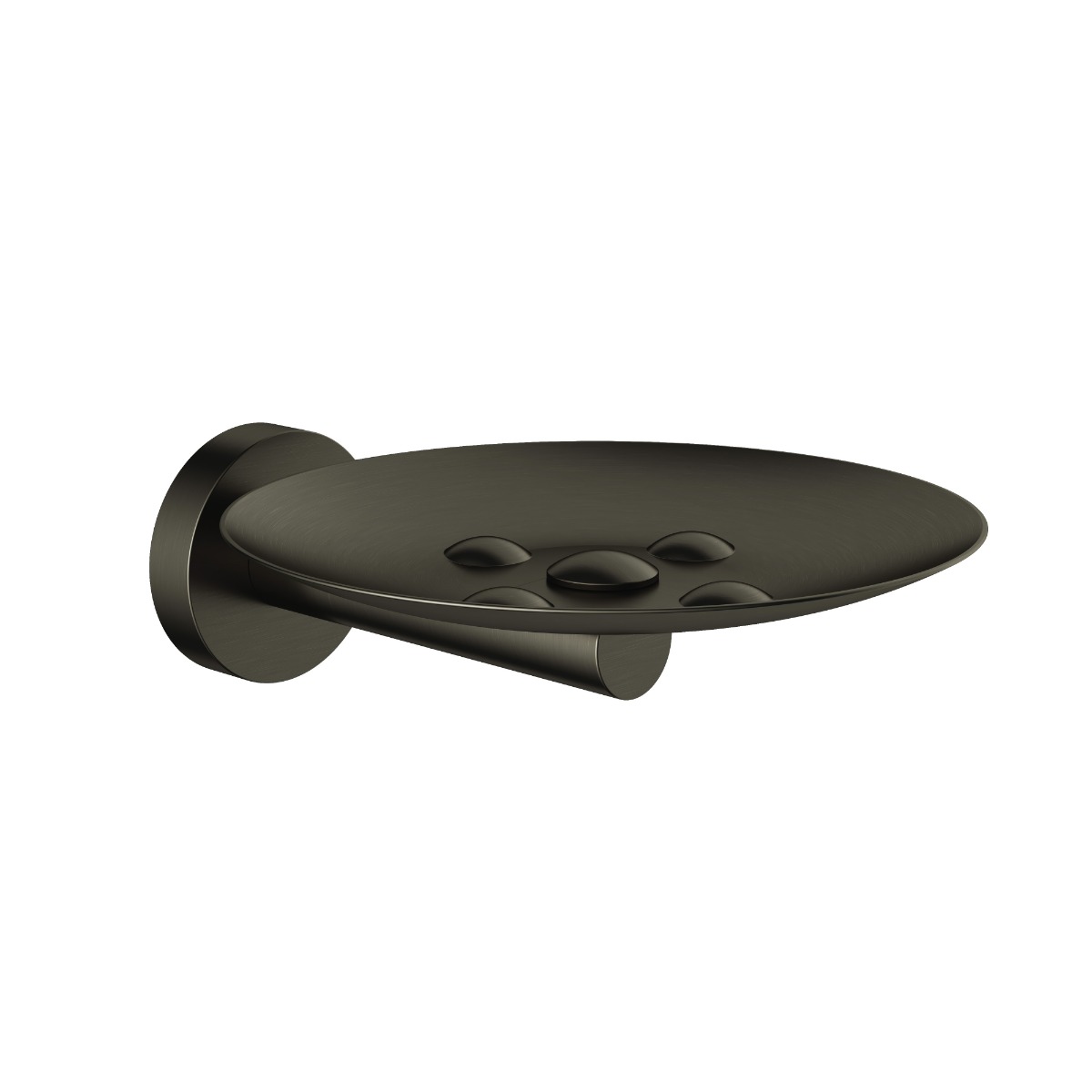 Hotbath &More zeephouder geborsteld gunmetal PVD