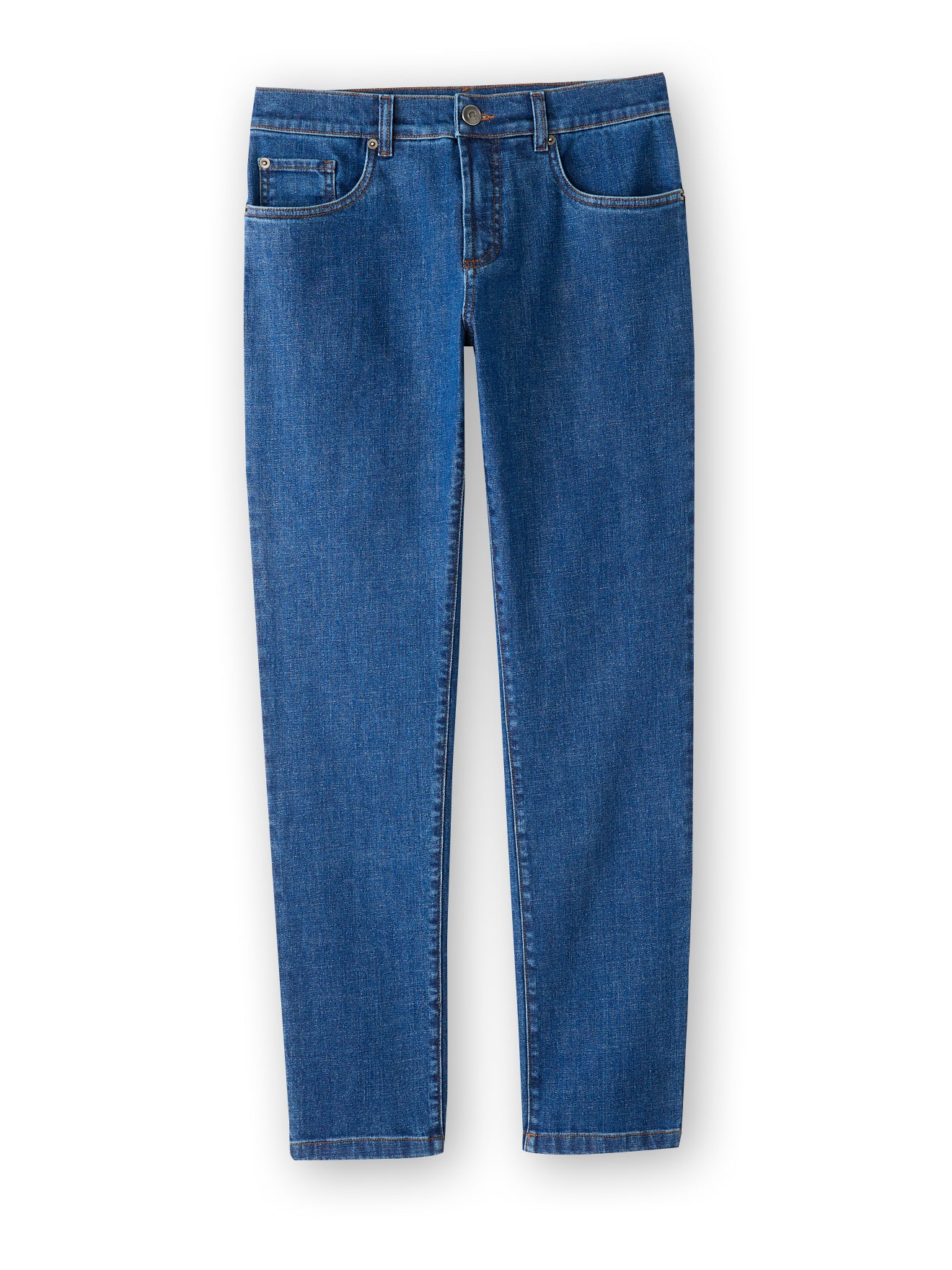 Jean regular homme - coton bio, délavage écoresponsable