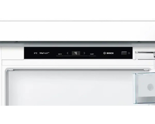 Bosch KIF82PFE0 koelkast met vriesvak, afmetingen (B x H x D): 55,8 x 177,2 x 54,5 cm, koelvak: 254 l, vriesvak: 15 l
