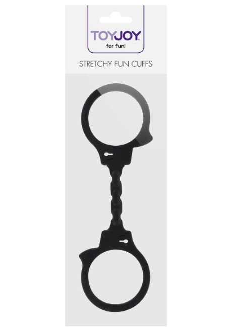 ToyJoy Fun Cuffs Handboeien Stretchy Black 1st