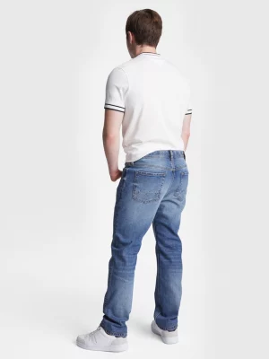 Calça jeans Adaptive Denton reta, lavagem média