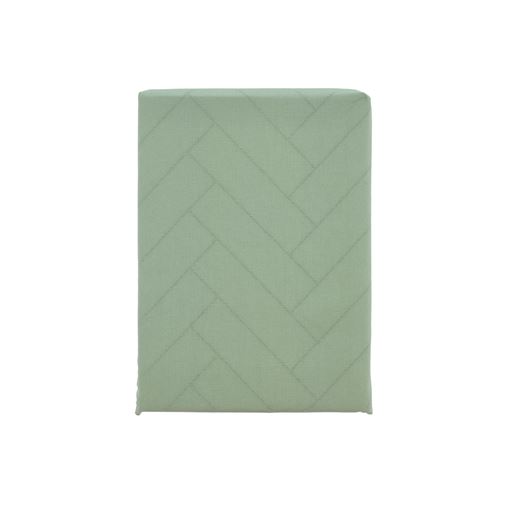Södahl Tiles Damaskdug, Hedge Green, 140x370 cm
