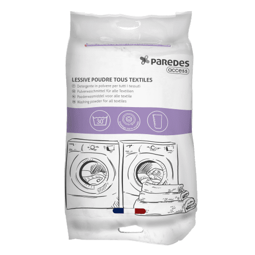 Lessive poudre tous textiles Paredes Access sac de 13,5kg