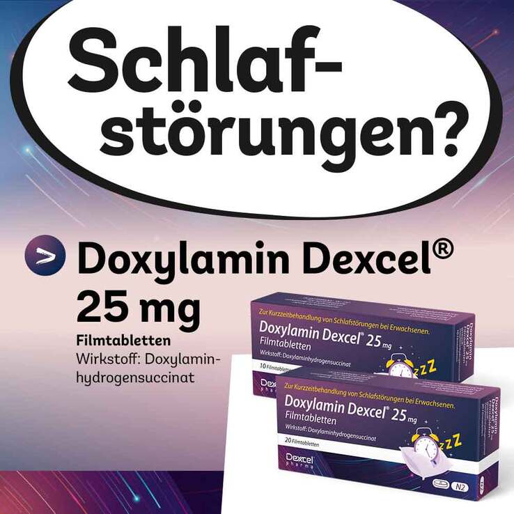 Doxylamin Dexcel 25 mg Filmtabletten, 10 St