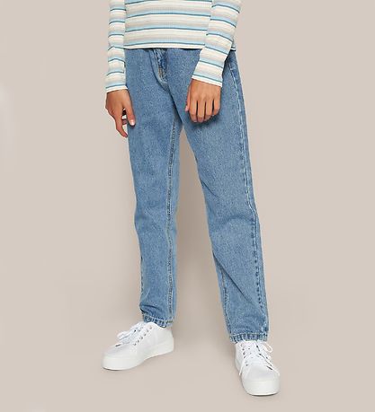 Grønt Jeans - Mom - Authentic Blue