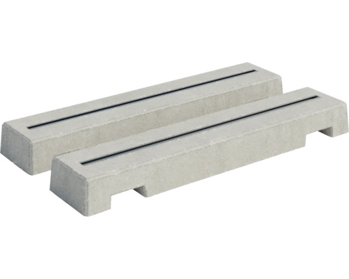 Fundering voor warmtepompen/airco's - betonsokkel gala-Base BASIC 97 cm x 20 cm x 10 cm