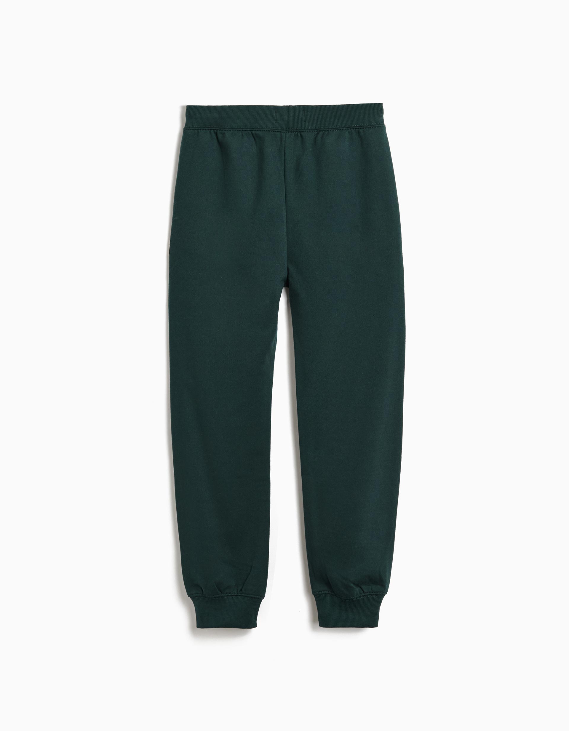 Calças Jogging, Menino, Verde Escuro