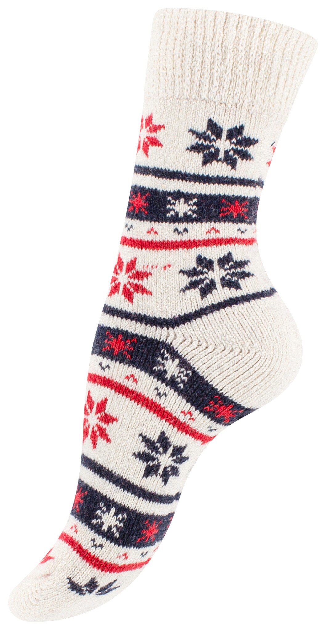 Cotton Prime® 2 Paar Thermosocken Unisex Wintersocken mit Wolle
