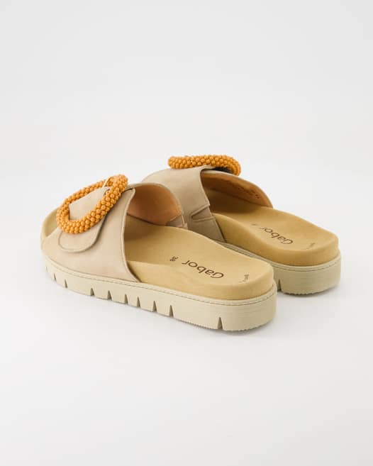 Gabor 43.745.14 Pantoletten in Beige