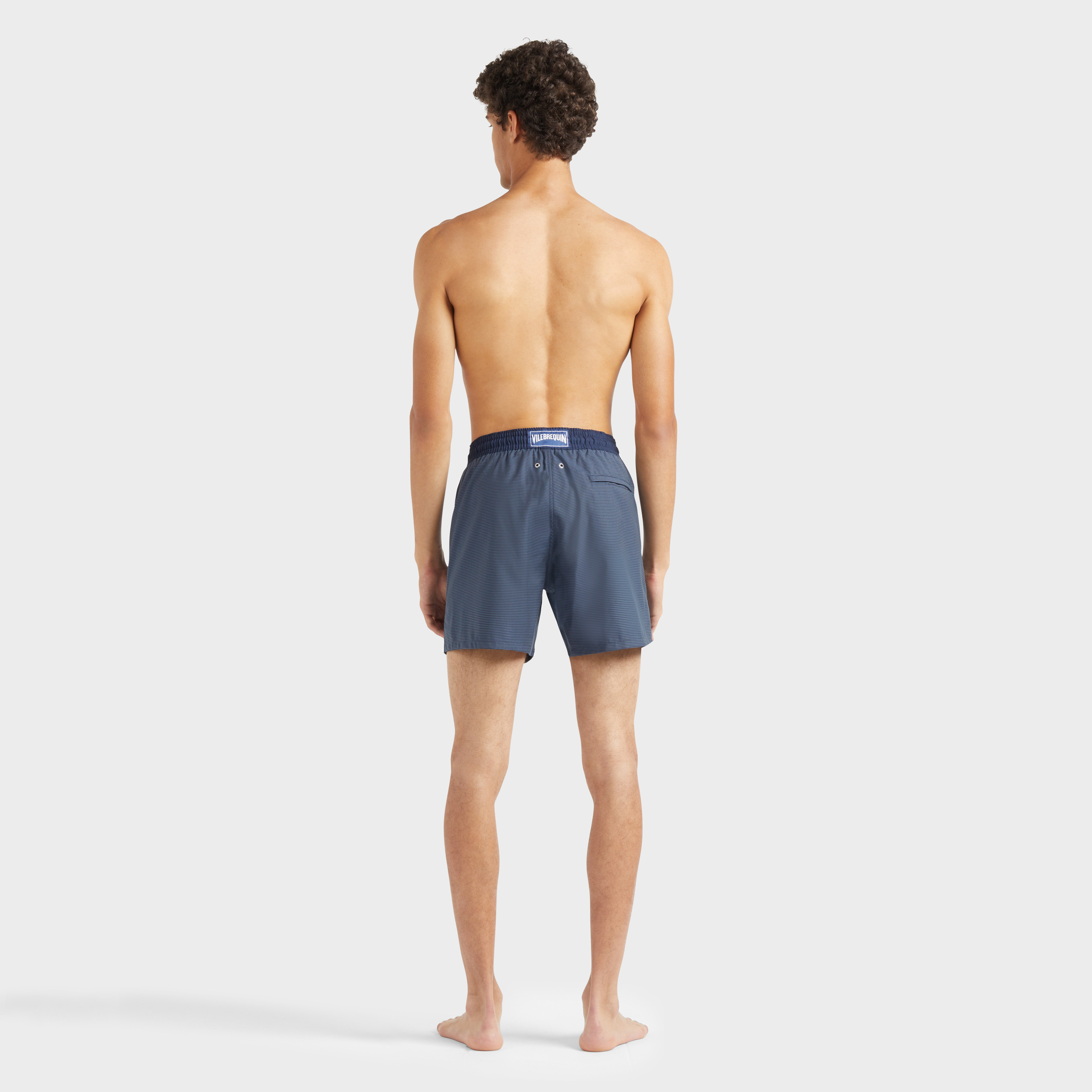 Maillot de bain en laine homme Micro Carreaux Tailoring