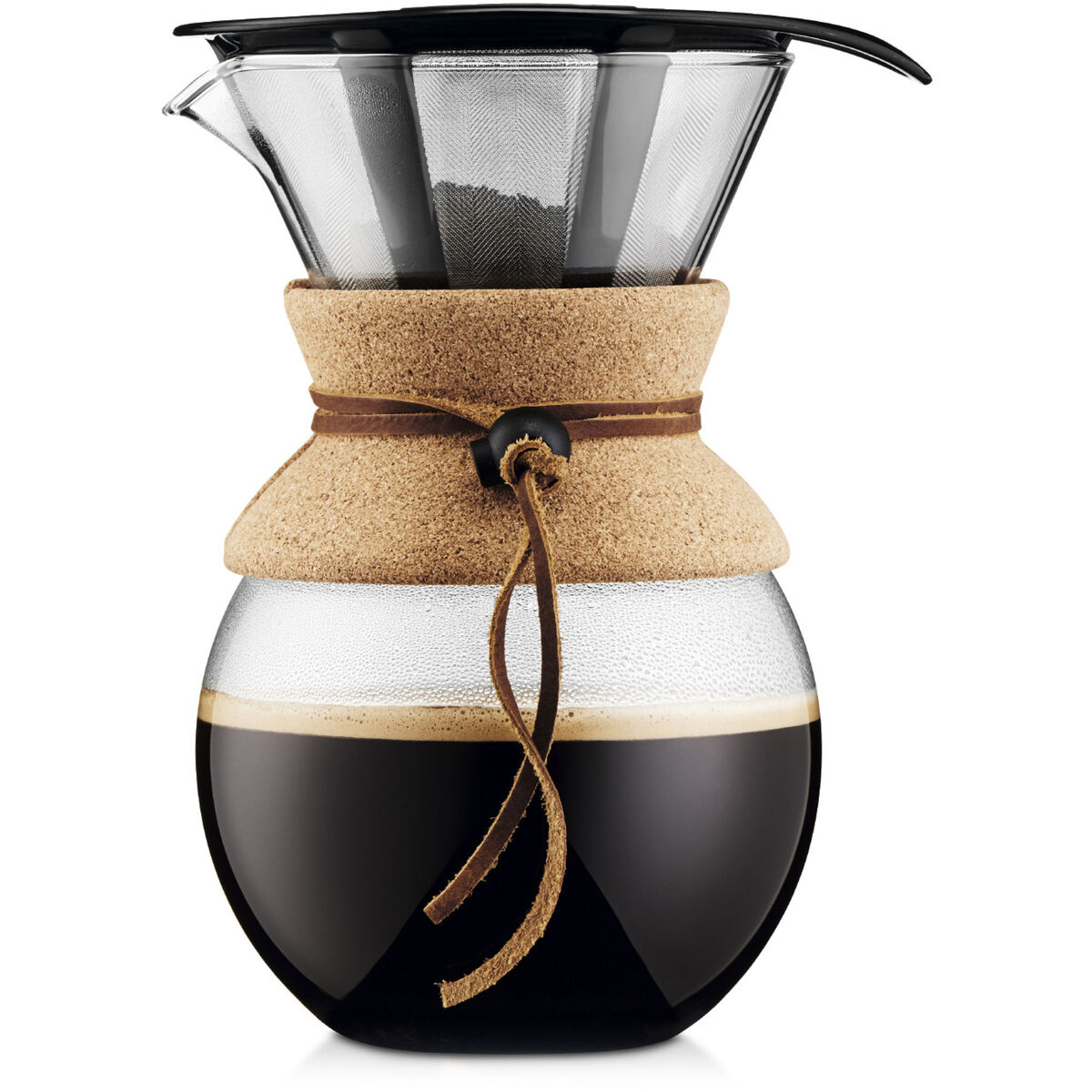 Pour Over Kork med Filter 1,0 l