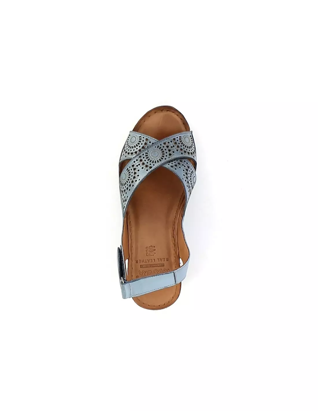 KARYOKA GET - Sandales & nu-pieds Bleu
