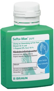 SOFTA-MAN Pure Händedesinfektionsmittel, 100 ml