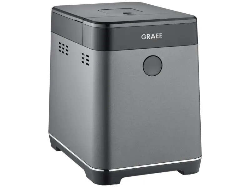 Graef BA806, 750 g, Timer, Variabel skorpe bruning kontrol, Holde varm funktion, 520 W, Sort, Grå