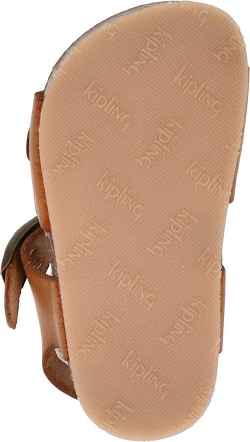 Kipling leren sandalen cognac Bruin Leer Effen 25