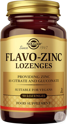 Solgar Flavo-Zinc Lozenges 50 Pastilles