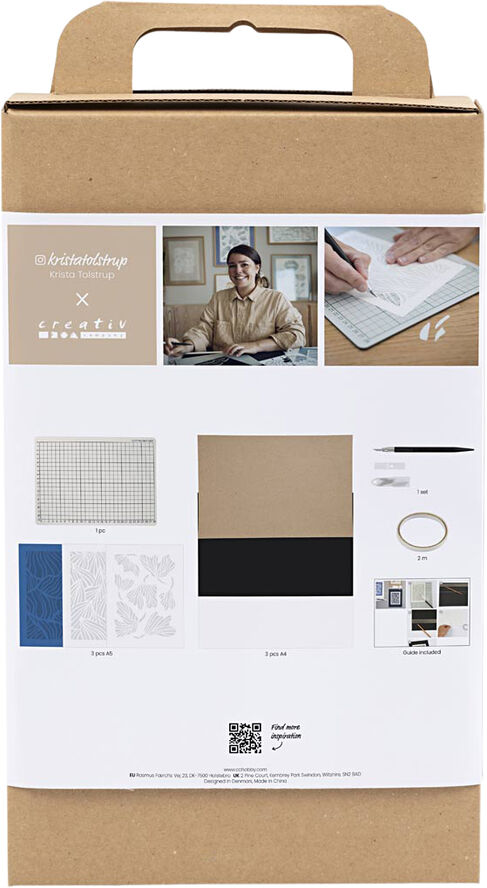 Creativ Company DIY Kit Papirkunst, Billeder til ophæng