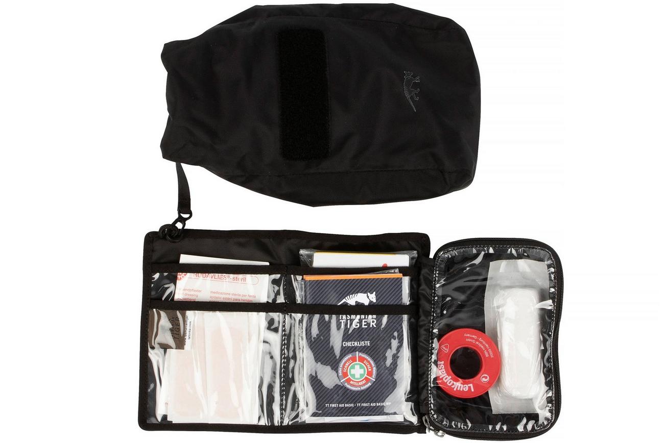 Tasmanian Tiger First Aid Basic Waterproof, 7302-040, zwart, waterdichte EHBO-kit