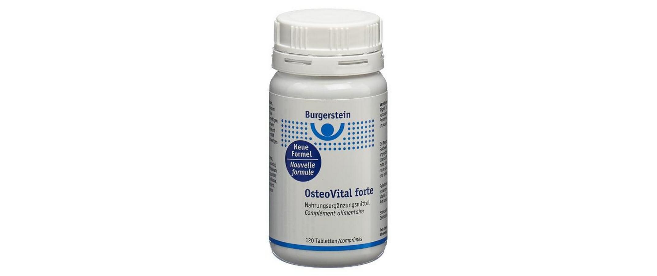 OsteoVital forte 120 TablettenNahrungsergänzungsmittel für Knochen und Zähne