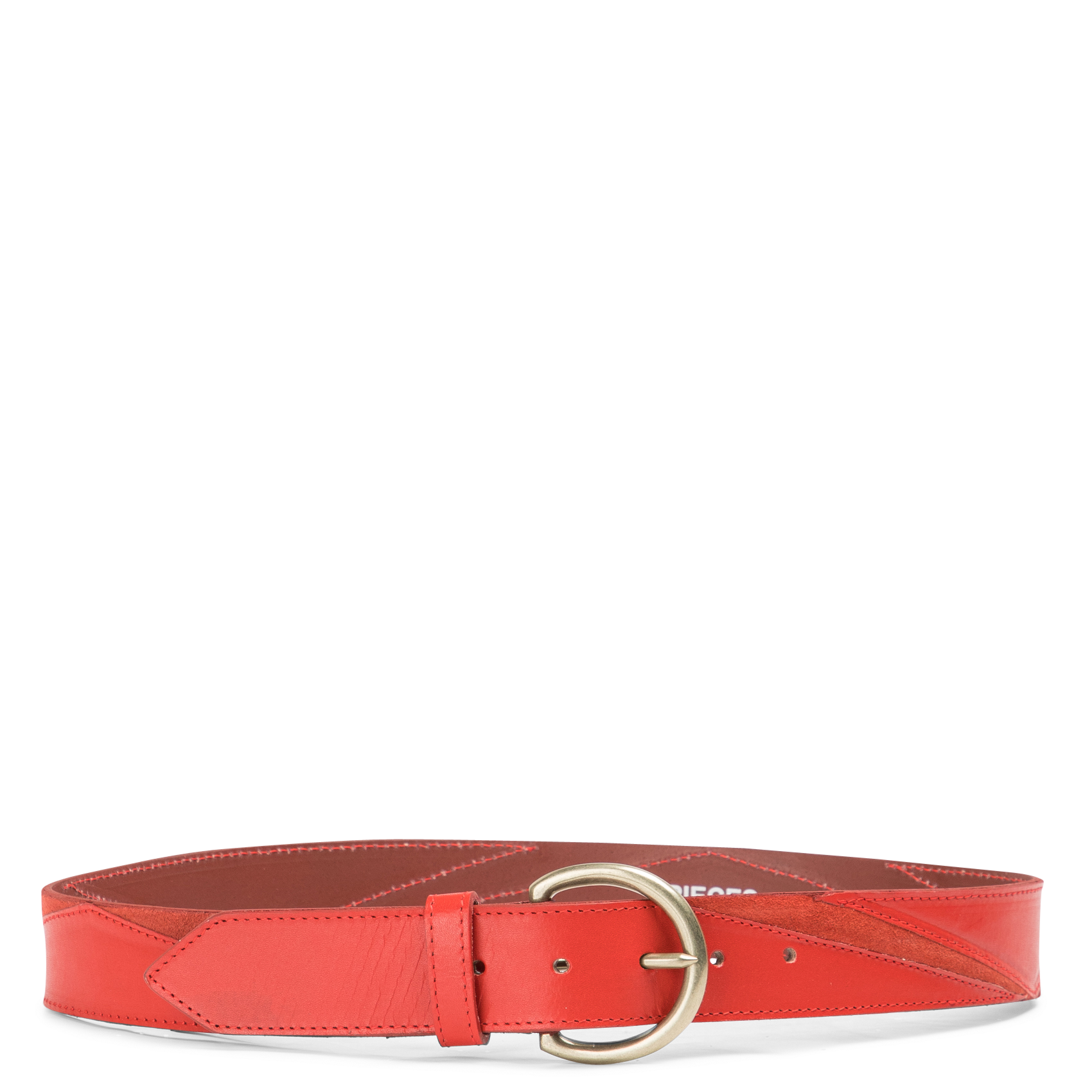 GITTA - Ceinture en cuir | Rouge