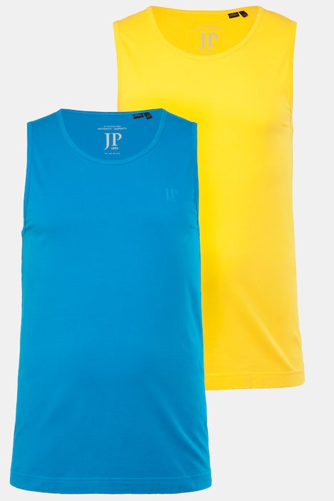 Tank Top, 2er-Pack, ärmellos, bis 8 XL