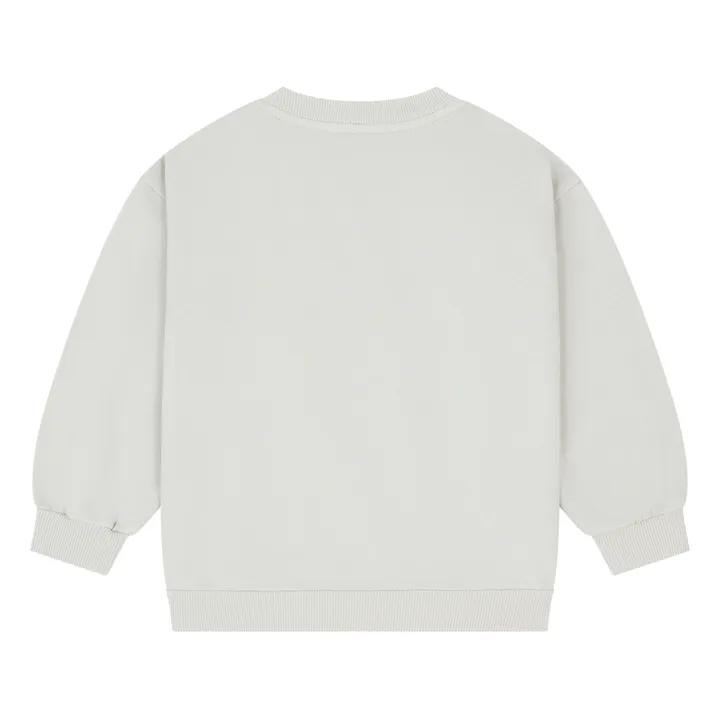 Bobo Choses Sweat Coton Bio Tambour | Gris