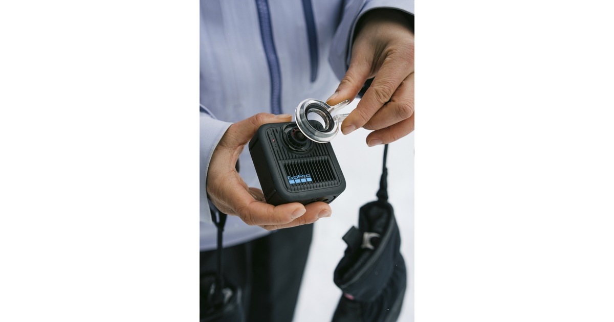GoProMAX2 videocamera  (Zwart, Wi-Fi 6, Bluetooth LE 5.3, USB-C)