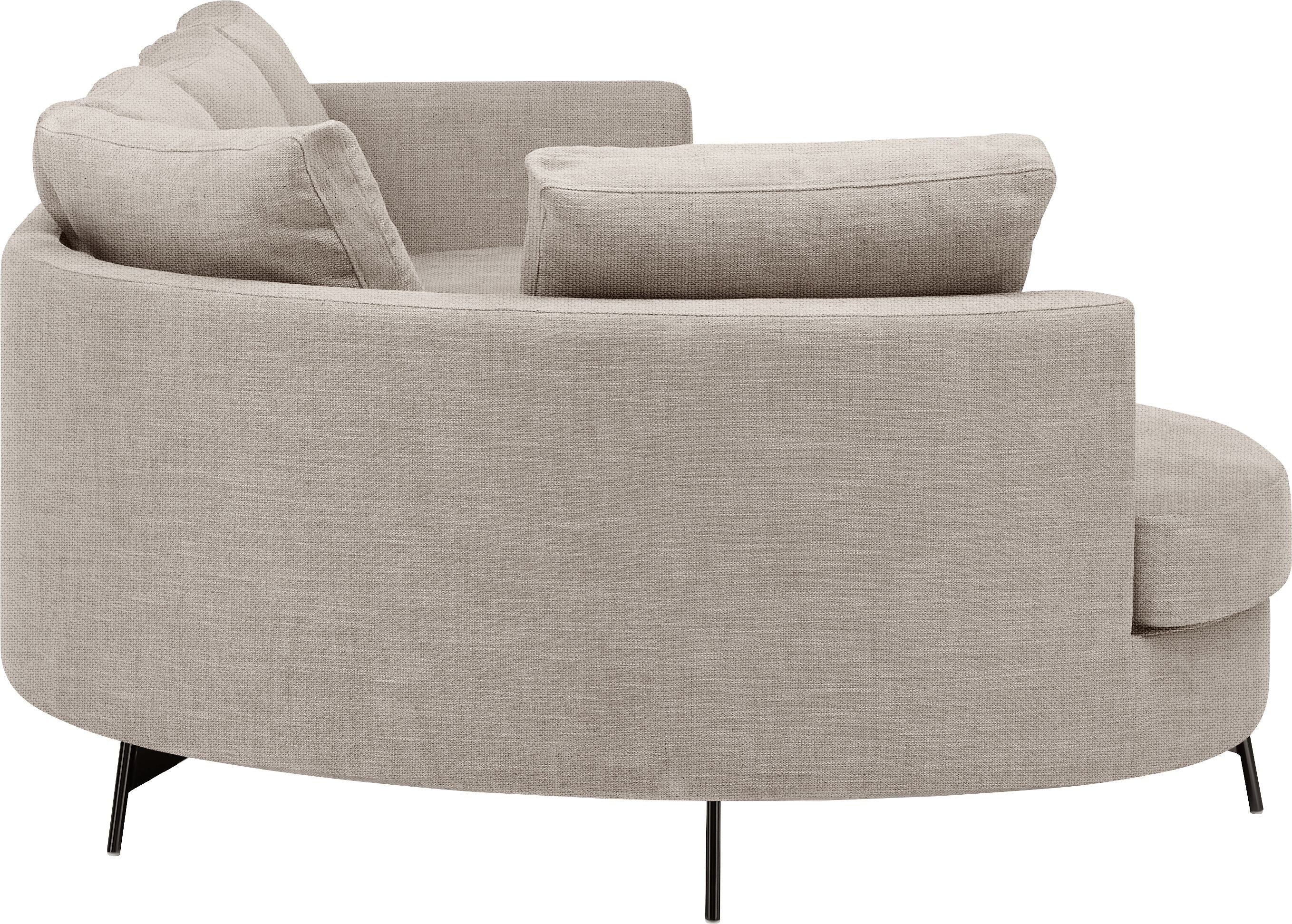 DIENER Ecksofa - Beige / B: 309.0 cm x T: 148.0 cm x H: 81.0 cm