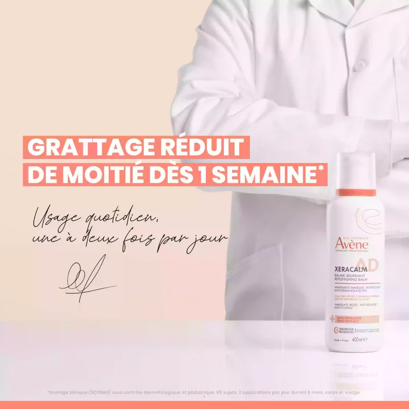 XERACALM AD - Baume Relipidant - 400ml