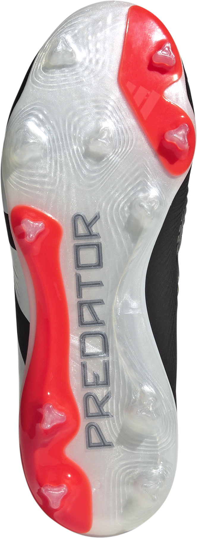 Predator Elite FG Junior Core Black/Footwear White/Solar Red