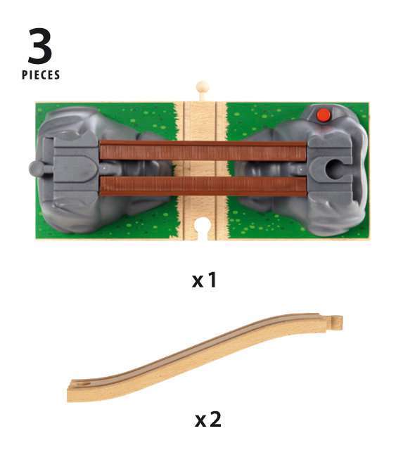 BRIO Spiel Einsturzbrücke