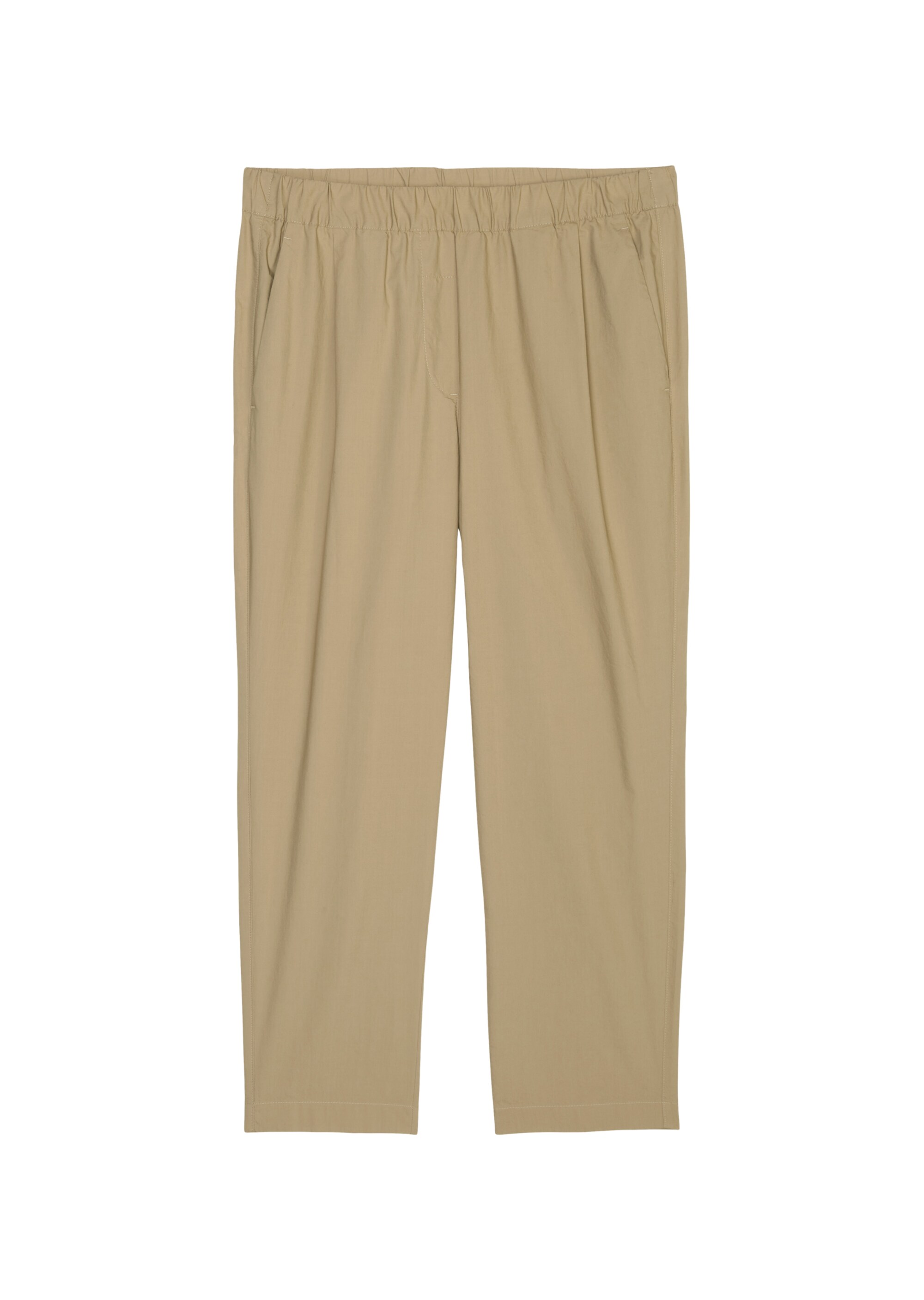 Hose im Joggpants-Stil aus Papertouch-Popeline