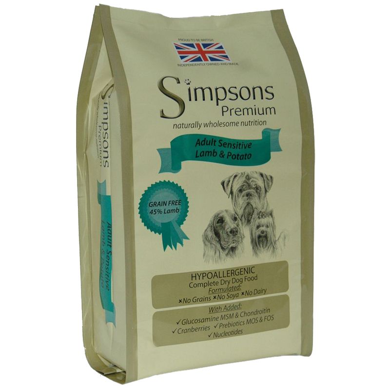 Simpsons Premium Adult Sensitive agneau & pommes de terre