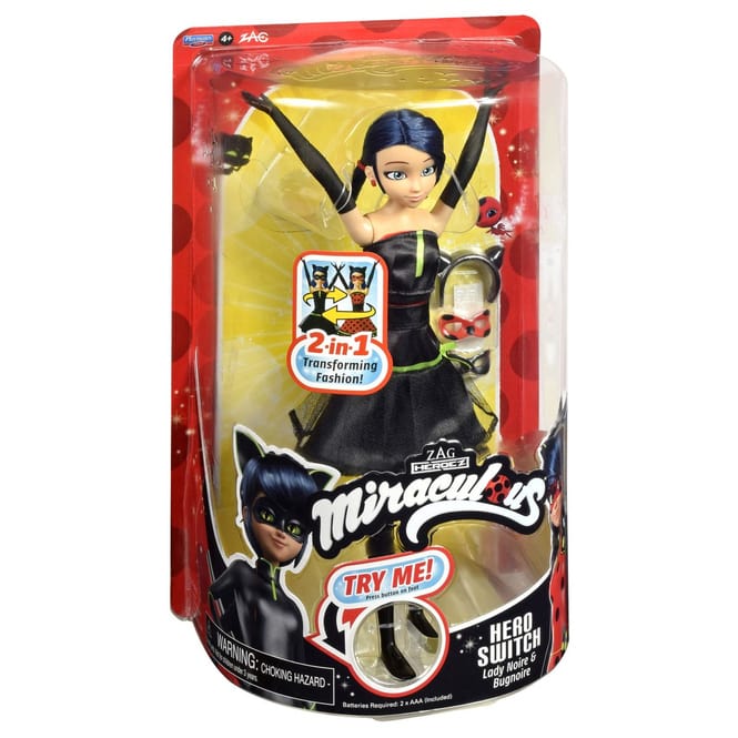 Miraculous - Ladybug - Verwandlungspuppe 2-in-1