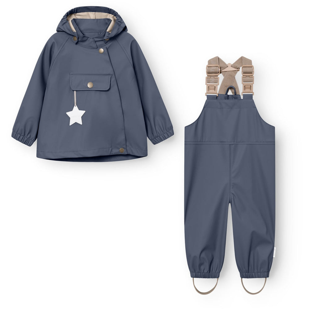 Køb Mini A ture Ombre Blue Matwainis Rain Set. Grs