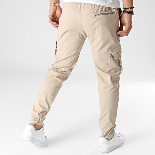 Pantalon Cargo P-28810 Beige