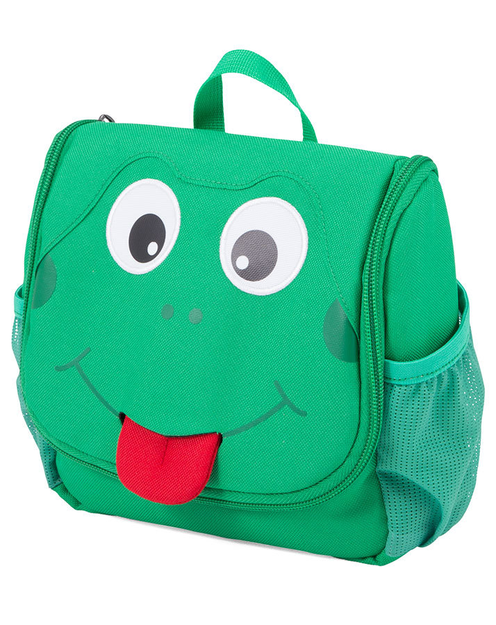 Kulturbeutel FINN FROSCH (17x20x7) in grün