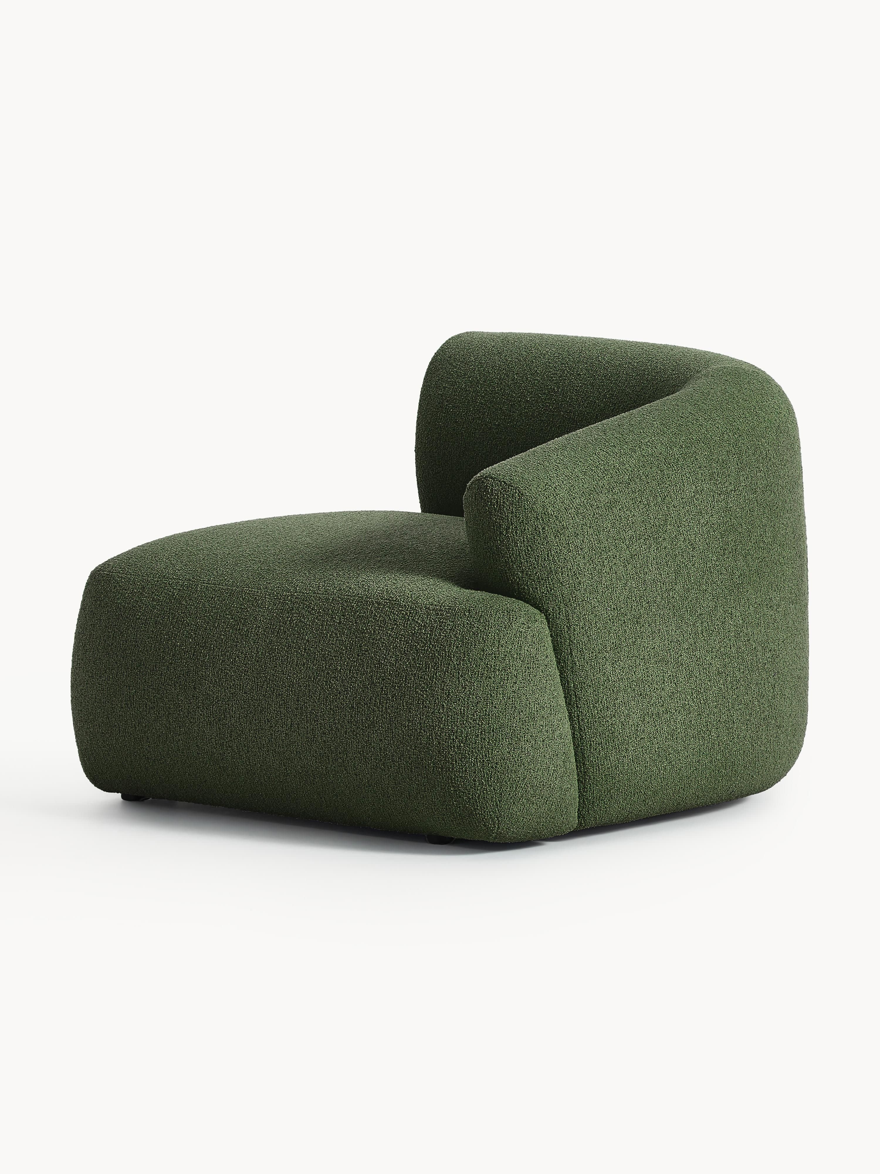 Bouclé hoekmodule Sofia