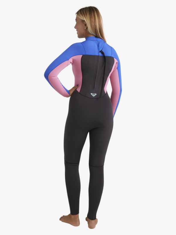 3/2mm Prologue+ Combinaison de surf back zip Bleu Femme