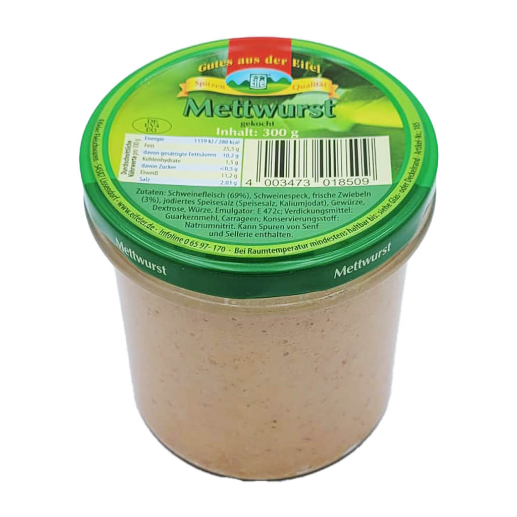Gutes aus der Eifel Mettwurst gekocht 300g MHD:13.6.27
