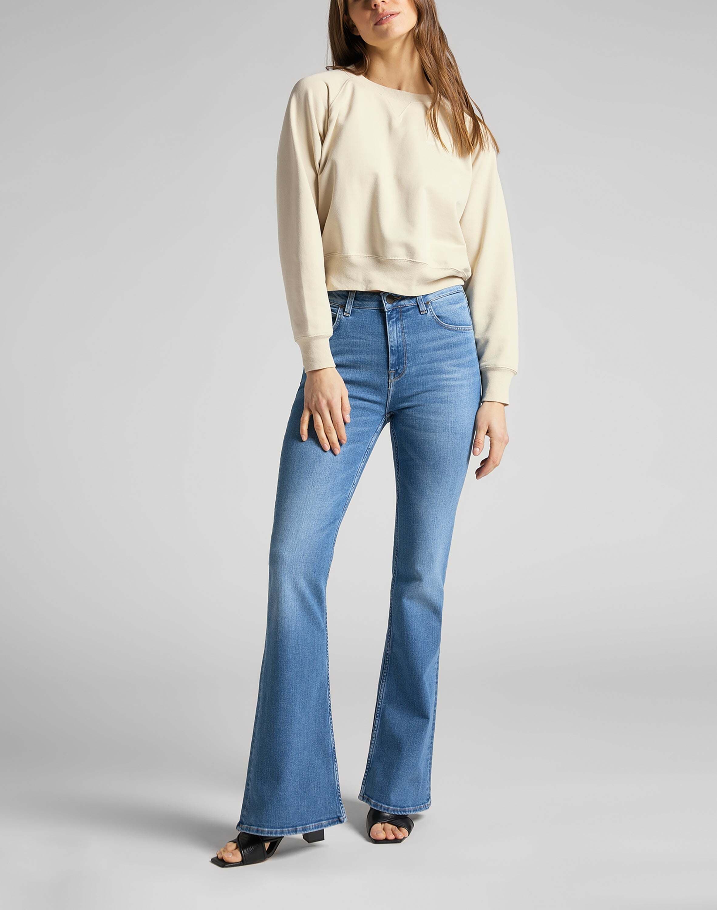 Lee® Bootcut-Jeans »Lee Flared Jeans Breese«