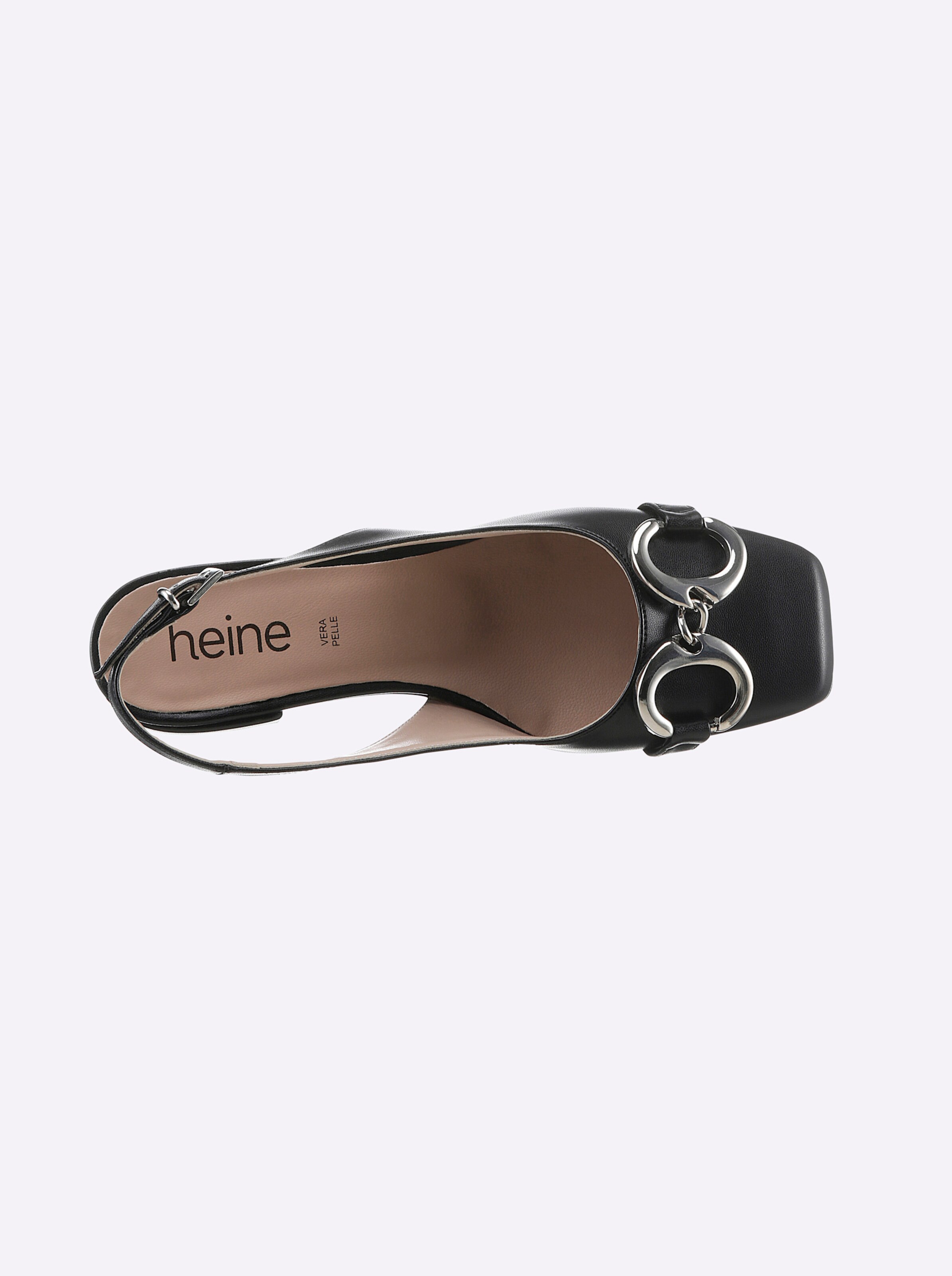 heine Slingballerina in schwarz
