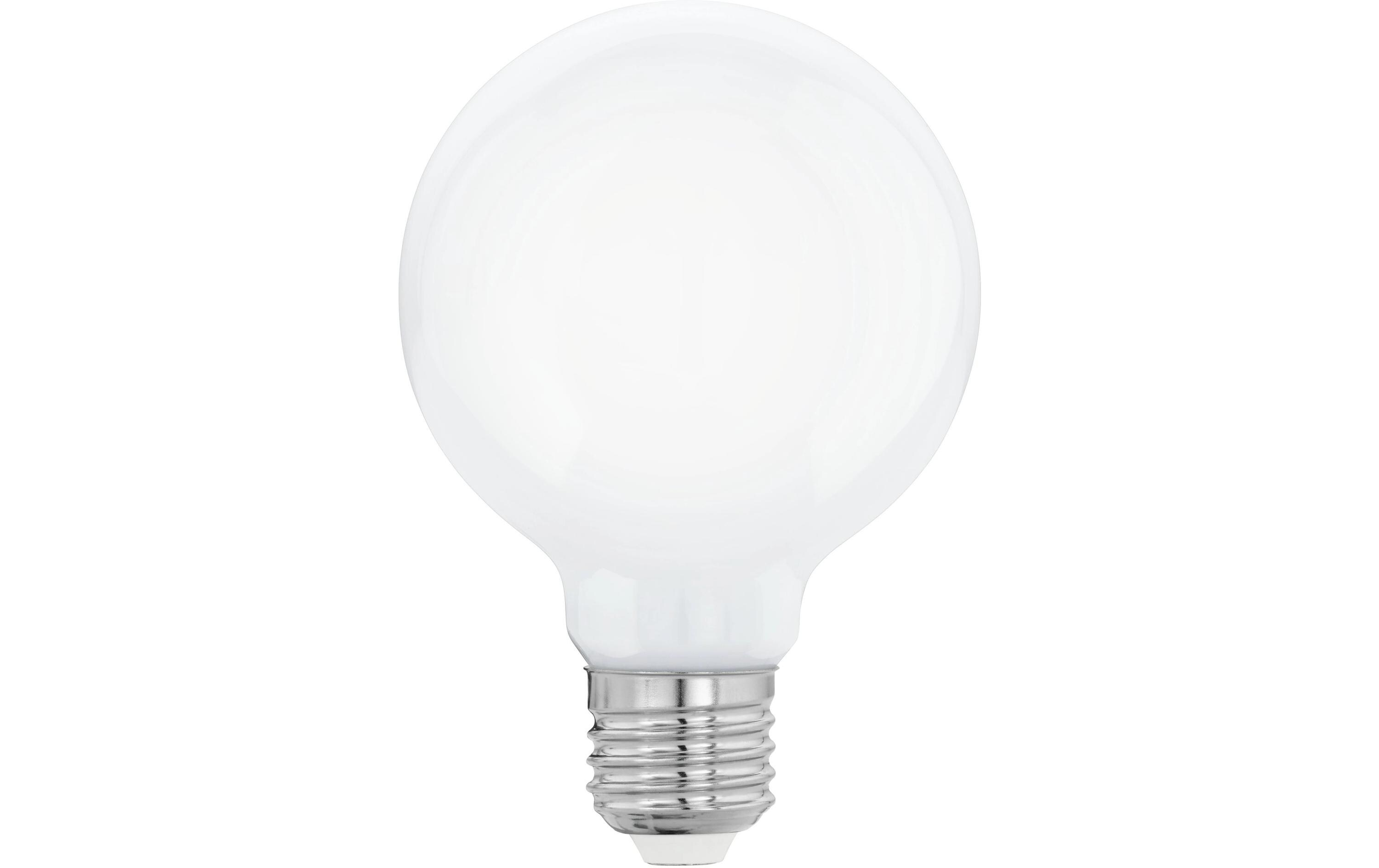 Lampe 9 W E27 WarmweissLED-Leuchtmittel mit weissem Glas