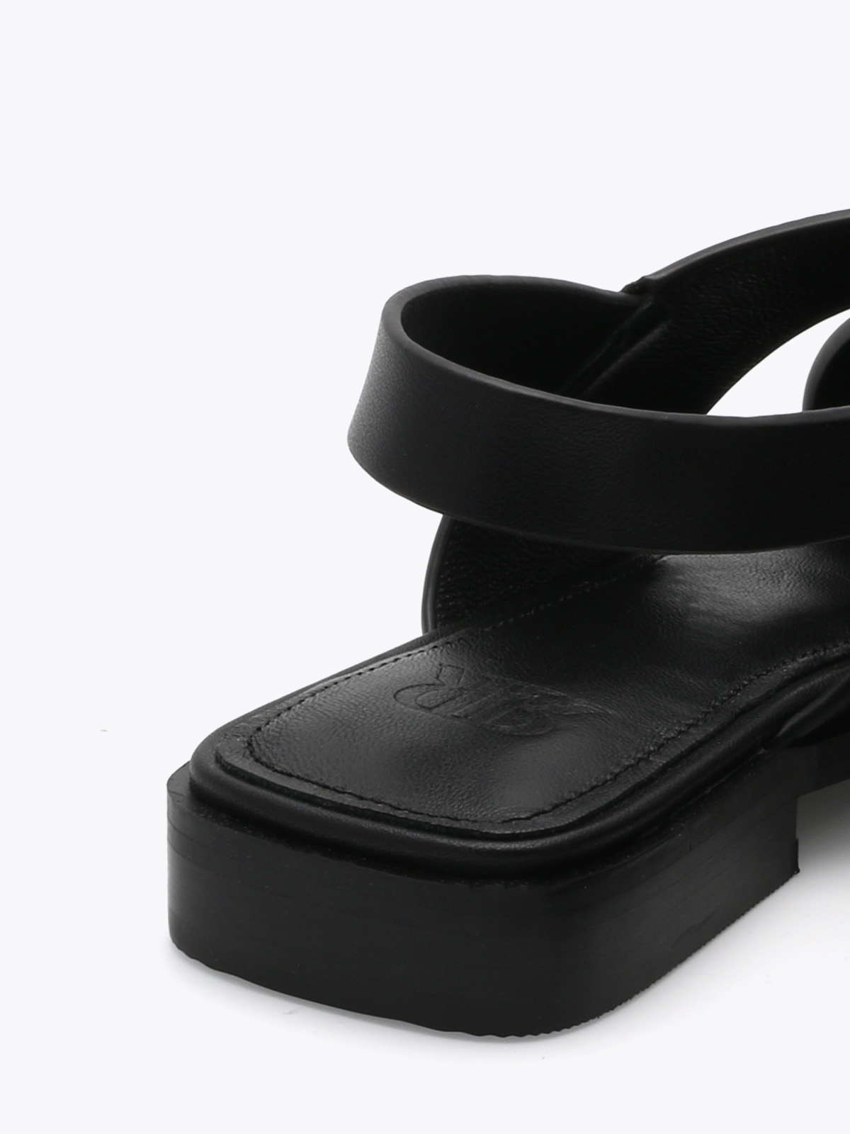 Cross Sandal Leather - Trapes Sko