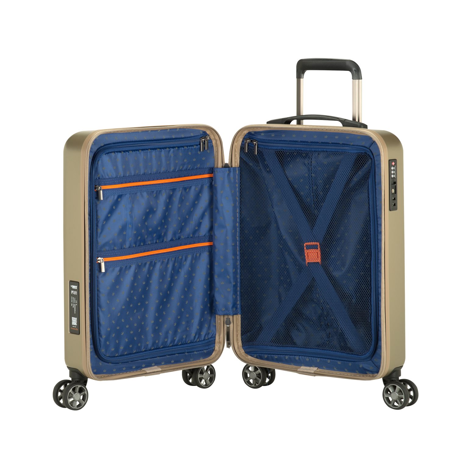 Princess Traveller PT-01 Deluxe Cabin Trolley pristine bronze