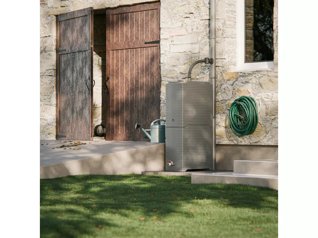 Récupérateur d'Eau Modulable 126 L - Extension Verticale