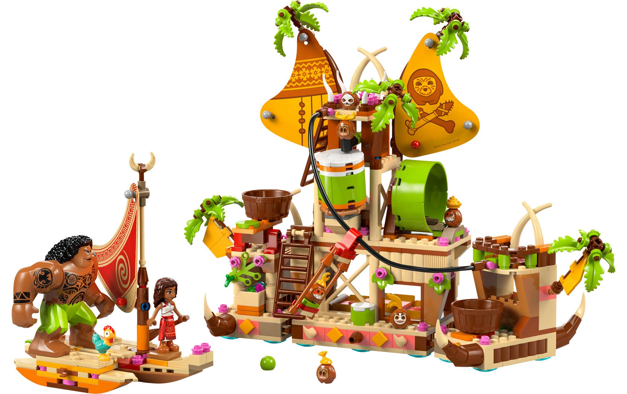 Disney Princess Kakamora-Barge 43258Bau- und Spielset zum Disney Film Vaiana 2