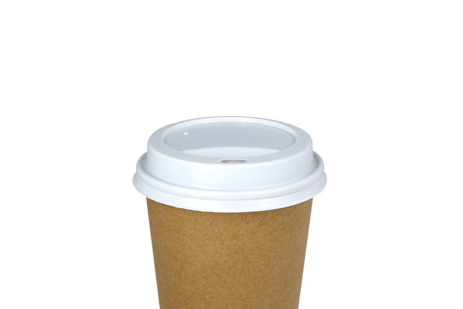 Koffiebeker deksels wit Ø80mm